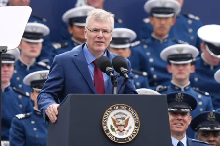 US acknowledges weapons in space